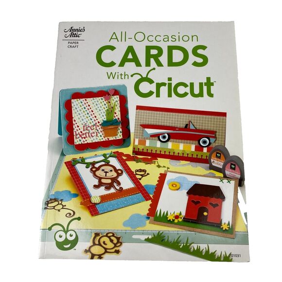 All-Occasion Cards with Cricut Annie's Attic by Drg Publishing Gifts Crafts DIY - Picture 1 of 5